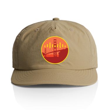 Golden Tines Patch Surf Cap 