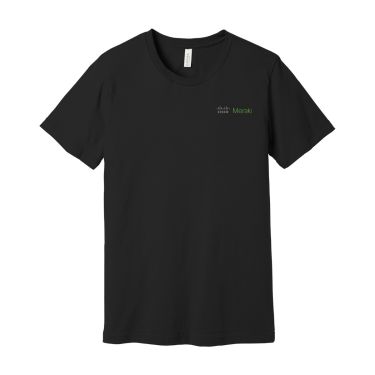 Cisco Meraki Jersey T-Shirt (Unisex) - Black
