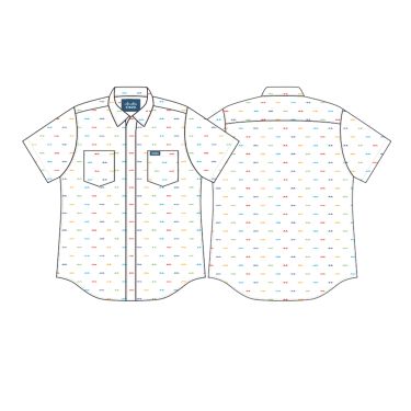 Riviera Shirt Multi Color Tines (Men's) Small