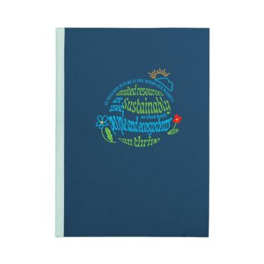 Sustainable Future Notebook - Navy