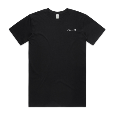 Cisco IT Organic T-Shirt - Black (Men's) 