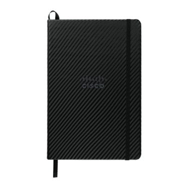  Core Carbon Fiber Notebook - Black