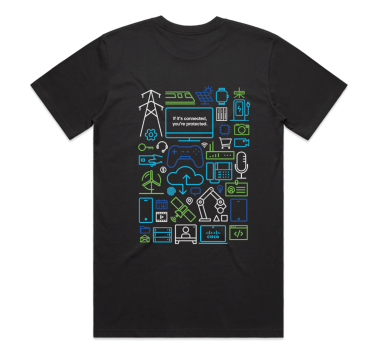 If It’s Connected T-Shirt - Black (Unisex)