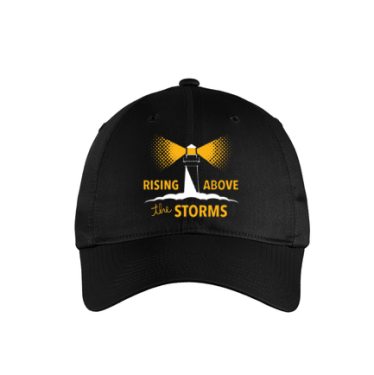 Rising Above the Storms Cap - Black