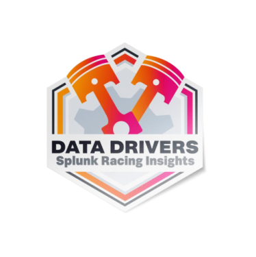 Splunk Data Drivers Sticker - White