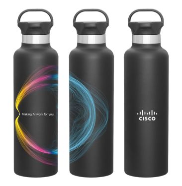 Making AI Work For You Water Bottle - Black