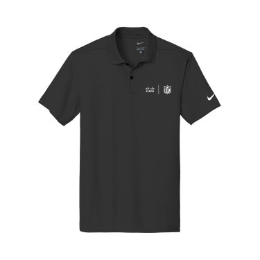 NFL and Cisco Nike Polo - Black (Unisex)