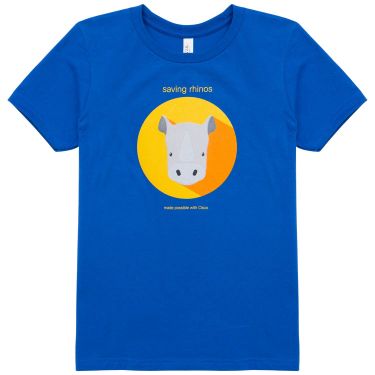 Youth Rhino Cartoon T-Shirt