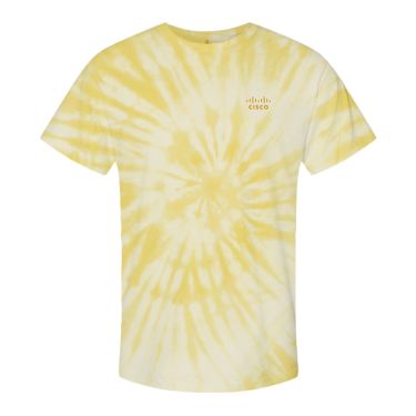 Core Tie Dye T-Shirt - Yellow (Unisex)