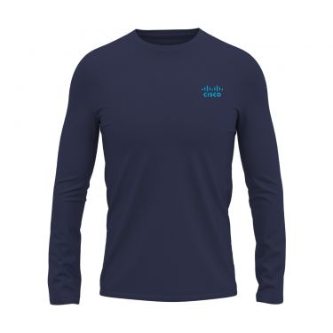 Eco Core Long Sleeve T-Shirt Navy (Unisex) Small