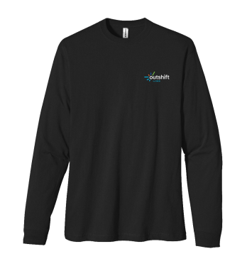 Outshift by Cisco Classic Longsleeve T-Shirt - Black (Unisex)