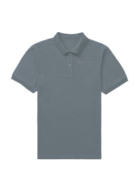 Webex Embossed Polo Shirt Gray (Women's)