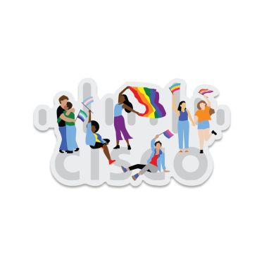 Pride Illustration Sticker