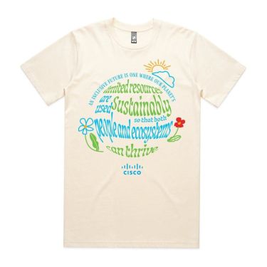 Sustainable Future T-Shirt - Ecru (Unisex) 