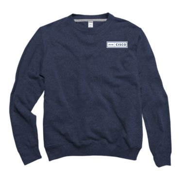 Patch Crew Sweatshirt - Navy (Unisex)
