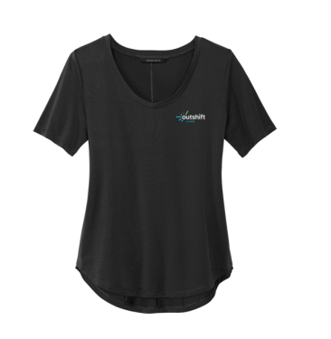 Outshift by Cisco Stretch Jersey T-Shirt - Black (Women's)